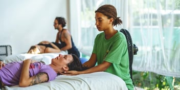 CRSMT Massage Therapist Giving A Massage