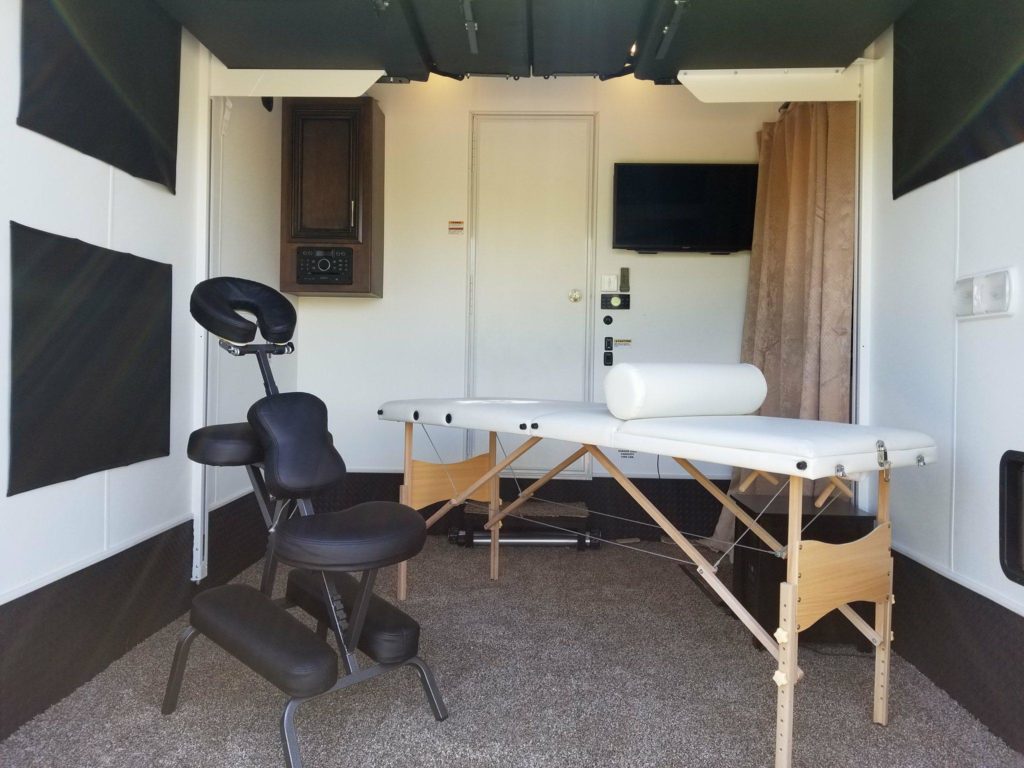 Image of massage therapy room