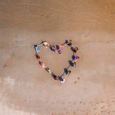 CRSMT Massage Therapists at the Beach